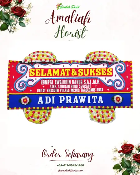Papan Bunga Ucapan Selamat Kulon Progo